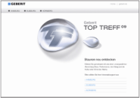 Die Internetseite www.geberit/de/toptreff09 bietet weitere Informationen und die Möglichkeit zur Anmeldung zum Geberit TOP TREFF 09. Bilder: Geberit