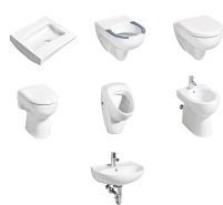 Ideal für Sanitäranlagen: Sanitärkeramiken von Keramag.......