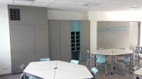 Das genivent.X lässt sich optisch perfekt in jeden Raum integrieren.<br />Bilder: MAICO Ventilatoren