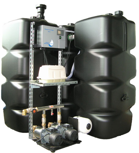 Der GEP-Wassermanager GWA 2.000 inkl. Doppelpumpenanlage....