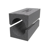 Der Montagestein von getAir ist eine unverzichtbare Einbauhilfe für dezentrale Lüftungssysteme, wodurch eine Kernbohrung überflüssig wird. Er besteht aus dem hocheffizienten Dämmmaterial Neopor® und besitzt eine 162 mm große Öffnung, in die das Lüftungsgerät eingeschoben werden kann.  