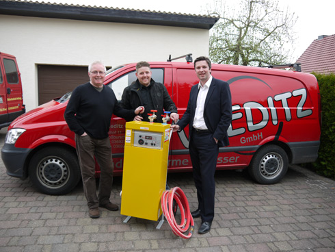 Andreas Lutzenberger (Geschäftsführer mobiheat GmbH)...