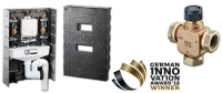 German Innovation Award 2018 für <br />„Regudrain Duo“ Hygiene-Spülstation und „Tri-CTR“ Dreiwege-Verteil- und Mischventil<br />Bild : oventrop