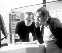 Tomas Fiegl und Achim Pohl, die Gründer und Köpfe von Artefakt aus Darmstadt. Foto: Glamü