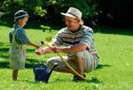 Mit dem kostbaren Gut sparsam umgehen.