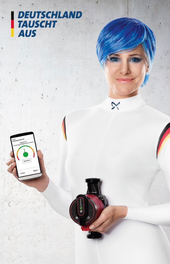 Grundfos GO Balance-App. Bild: Grundfos