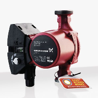 Die Grundfos ALPHA Pro benötigt  für Ein- bis Zweifamilienhäuser bis zu fünfmal weniger Strom als herkömmliche Pumpen.