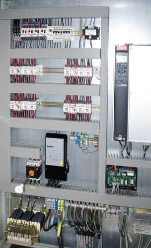 Schaltschrank für das Pumpwerk Korellengarten