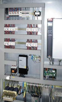 Schaltschrank für das Pumpwerk Korellengarten
