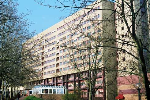 Die MNR-Klinik des Düsseldorfer Universitätskrankenhauses...