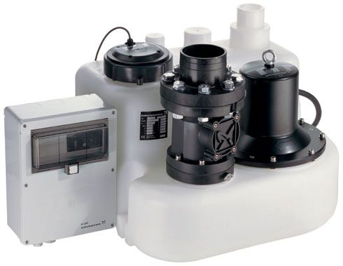 Die Grundfos MULTILIFT MSS - mit neuartigem Niveausensor...