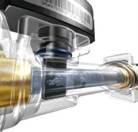 Durchfluss- und Temperatursensor mit Messstrecke
