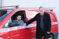 Jochen Zimmermann,HM-Service- und Montageleiter (re).......