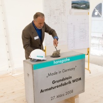 Klaus Grohe,  Vorstandsvorsitzender der Hansgrohe AG,.......