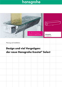 Mit drei neuen „Fachgesprächen“ unterstützt Hansgrohe.......