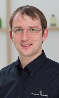 Roman Passarge tritt an die Spitze der Hansgrohe Aquademie,.......