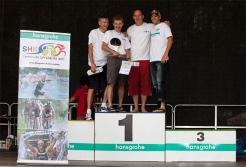 Triathlon-Profi trifft auf Sanitär-Profis: Unter den...