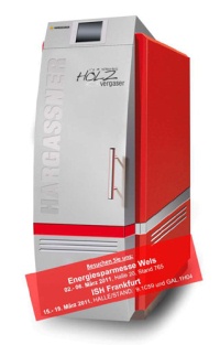 Der neue Scheitholzvergaser HV20 bzw. HV30 überzeugt durch die gewohnt professionelle und moderne Hargassner Kesseltechnologie. <br />Bild: Hargassner