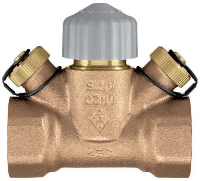 Auf das Vario B Basisventil in Geradsitzbauweise lassen sich aufgrund des HEIMEIER M 30 x 1,5 Anschlusses die verschiedensten Antriebe aufbauen.