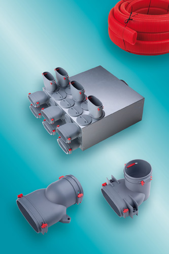 VALLOFLEX II vereint Rund- und Ovalrohrsystem in einem...