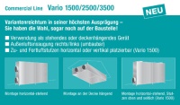 Commercial Line: <br />Vario – Einbaugrafiken<br />