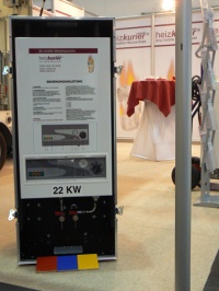 Der mobile Elektro-heizkurier ist beim Transport gegen Beschädigungen geschützt, da er fest in dem Case eingebaut und mit Schaumstoff verkleidet ist. 