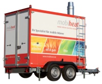 Das Heizmobil. Bilder: mobiheat