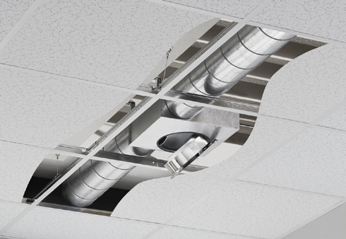 Flacher geht's nicht: Die neuen, superschlanken Radialventilatoren...