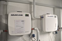 Die Wasseraufbereitung mit AGUASAVE und Wasserreinigung AGUACLEAN von BRÖTJE verhindern teure Schäden und Reparaturen an der Heizungsanlage, senken die Energiekosten und tragen aktiv zum Umweltschutz bei.