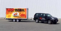 Das Unternehmen Hotmobil hält in Deutschland an mittlerweile.......