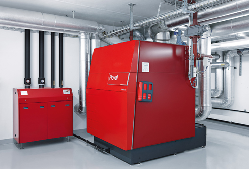 Gas-Brennwertkessel UltraGas (1000) und Nahwärme/Fernwärme-Übergabestation...