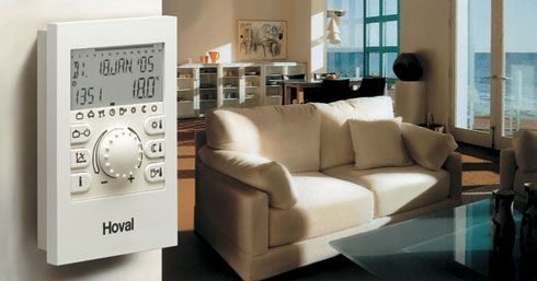 Exakte Regelung der Raumtemperatur im Wohnbereich