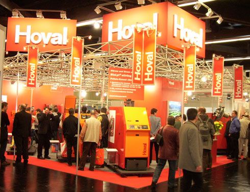 Auf der IFH in Nürnberg präsentiert Hoval den AgroLyt®...