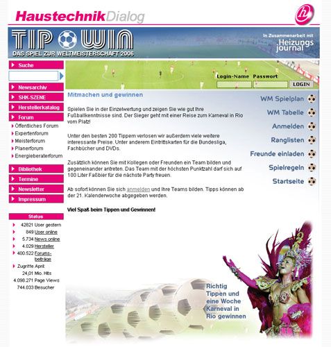 Ab sofort die Tipps für die Vorrunde der Weltmeisterschaft...