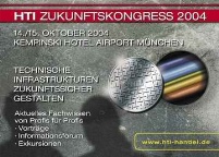 HTI-Zukunftskongresses, 14. und 15. Oktober 2004 in.......