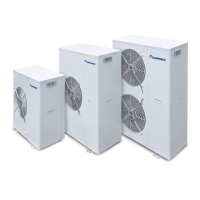 Der Kaltwassererzeuger  ist in 10 Leistungsgrößen von 4 bis 36 kW erhältlich.<br />Bilder: Mitsubishi Electric