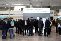 Die KWK-Systeme für das Eigenheim zogen das Interesse der Fachbesucher bei Vaillant auf sich.