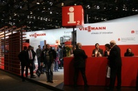 Viessmann präsentierte ein umfanngreiches Komplettangebot für die effiziente Wäremversorgung.