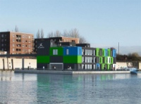 So soll der im 3. Quartal fertig werdenden IBA-Dock aussehen. Bild: Bloomimages / Immosolar<br />