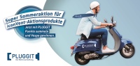 Punkte sammeln mit den dezentralen Lüftungsgeräten der Pluggit iconVent-Serie und attraktive Prämien und eine Vespa gewinnen.<br />Bild: Pluggit <br />