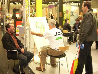 Aber auch der Spass kam auf der Messe nicht zu kurz