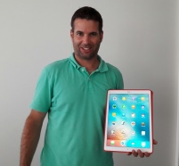 Patrick Neuweiler: Gewinner eines iPad Pro Bild:.......