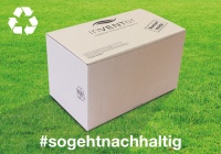 Gras statt Styropor: Um Verpackungsmüll zu reduzieren und die Umwelt zu schonen, setzt inVENTer zukünftig auf Recyclingkartons. Gras ist im Vergleich zu Holz ein schnell nachwachsender Rohstoff – so werden deutlich mehr Wasser, Energie und CO2 eingespart. <br />Bild: inVENTer