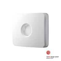 Für sein innovatives Design ist der dezent gehaltene Badlüfter Aviant von inVENTer mit dem Red Dot Award prämiert worden. Das Premium Abluftgerät mit Geruchssensor und App-Steuerung fügt sich harmonisch in jedes Badambiente ein. Für eine offene Lüfteransicht ist die weiße Design-Innenblende durch die Magnethalterung einfach abnehmbar.<br />Bilder: inVENTer