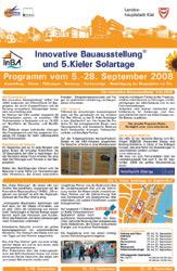 Bei der Innovativen Bauausstellung ® Kiel 2008 werden.......