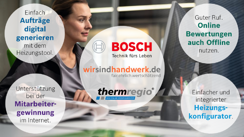 : Durch die Kooperation von Bosch, wirsindhandwerk.de...