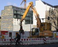 Auf eine Belebung der Baunachfrage hoffen die Betriebe derzeit.