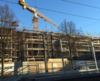 Im Baugewerbe steiegn nach dem Tarifvorschlag die Entgelte.......