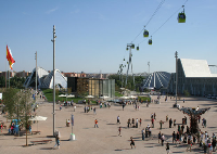 Zur Expo 2008 in Zaragoza, die unter dem Motto „Wasser und nachhaltige Entwicklung“ steht, werden  an die  6 bis 7 Millionen Besucher erwartet. 