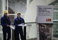 Werbung für die Handwerkermarke.